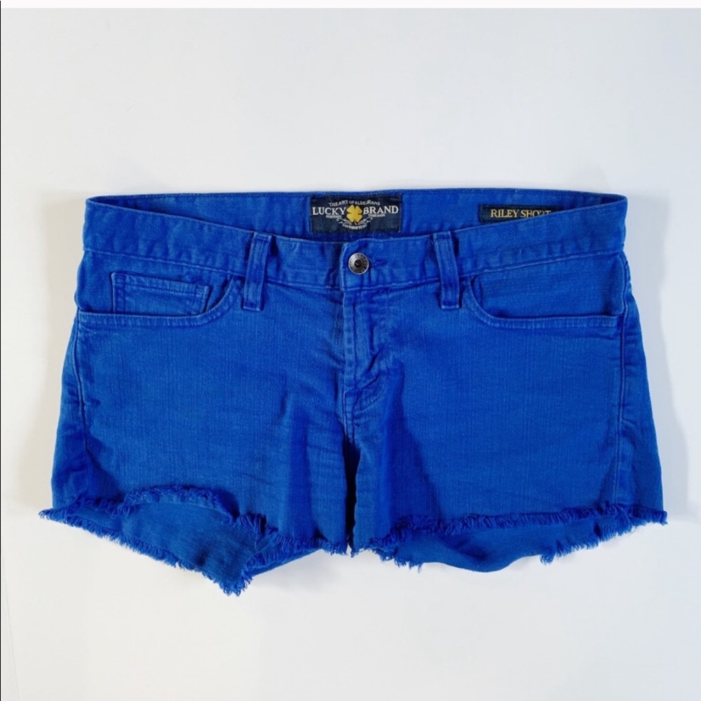 Lucky Brand Electric Blue Riley Shorts